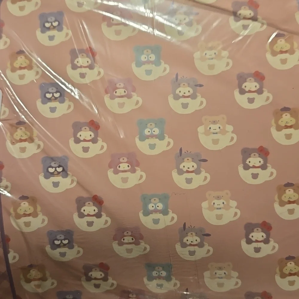 Hello Kitty and Friends Plush Throw - 60in X 45in (152cm X 114cm)